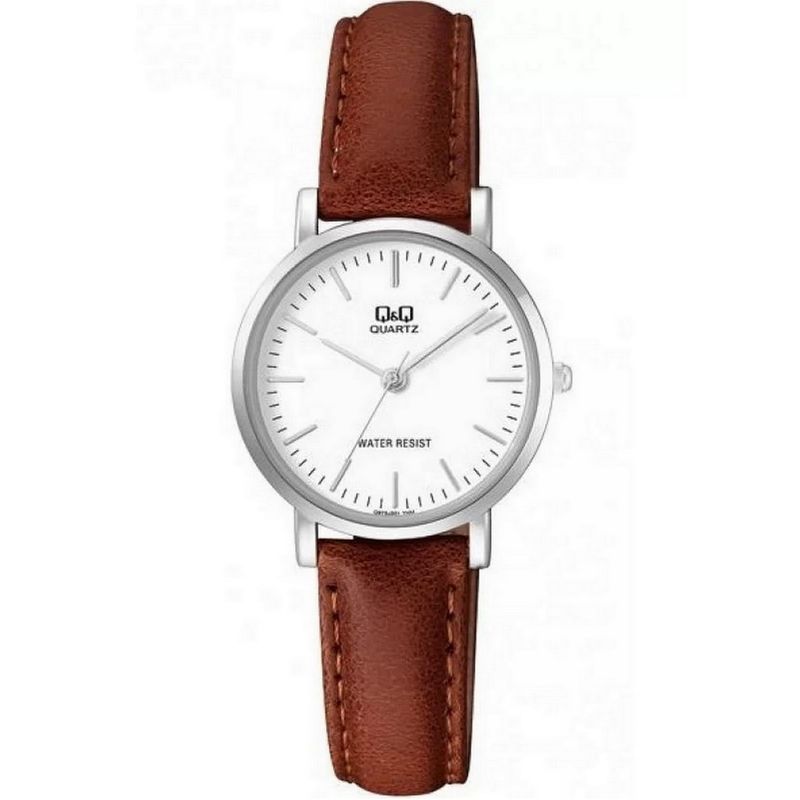 Q AND Q - Reloj Q&q Qyq Q979j301y Casual Cuero Mujer Dama + Estuche