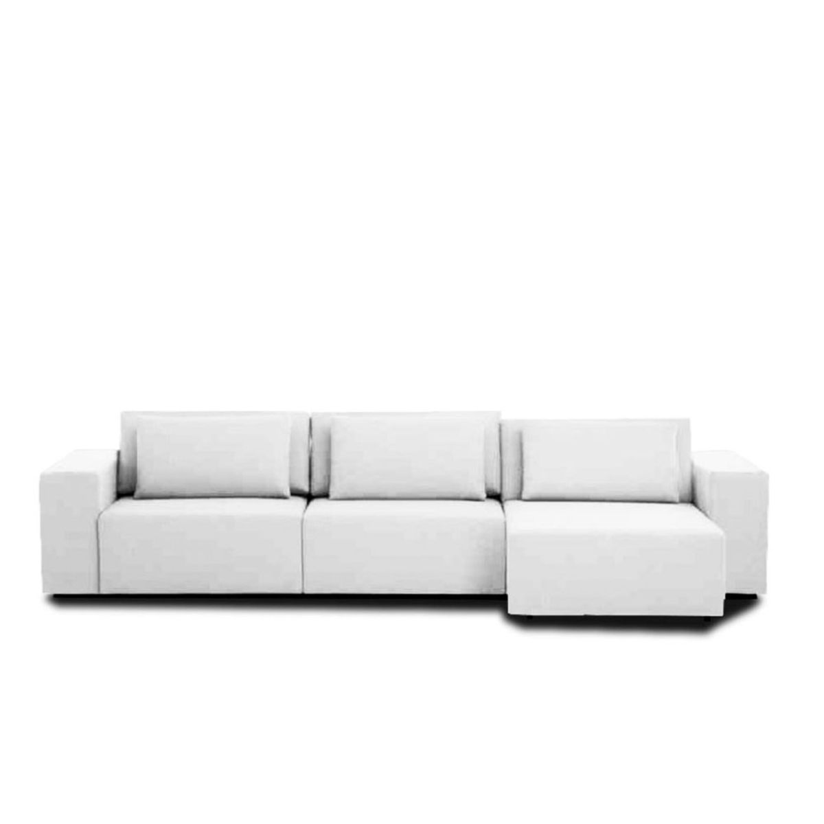 MAGIC CLASS - SALA MODERNA URUMCHI MICROFIBRA BLANCO