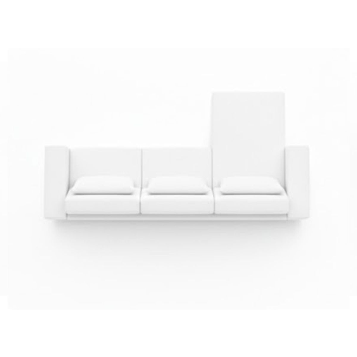 MAGIC CLASS - SALA MODERNA URUMCHI MICROFIBRA BLANCO