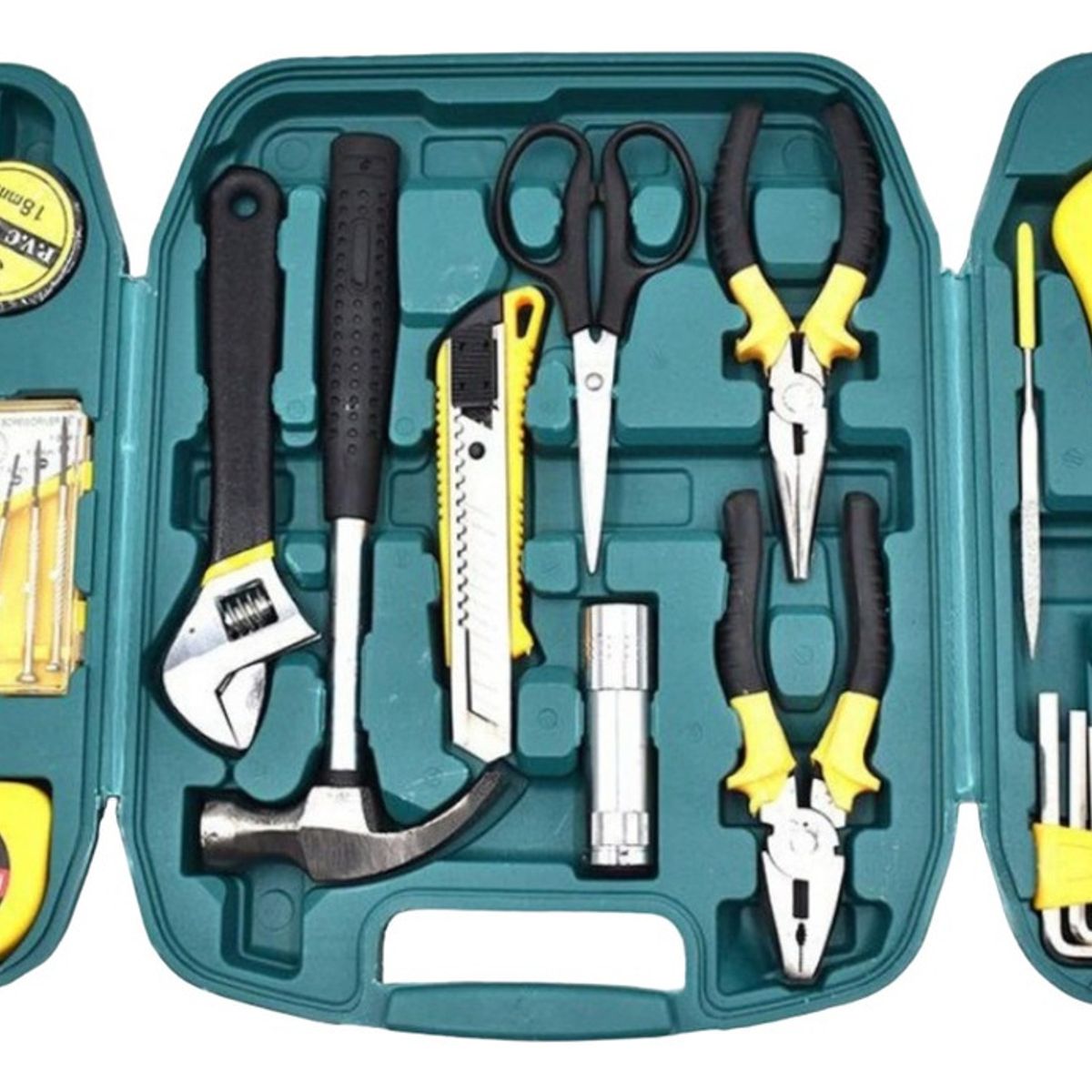 GENERICO - Juego Set Herramientas Llaves Alicates Mecanicas Carro Moto