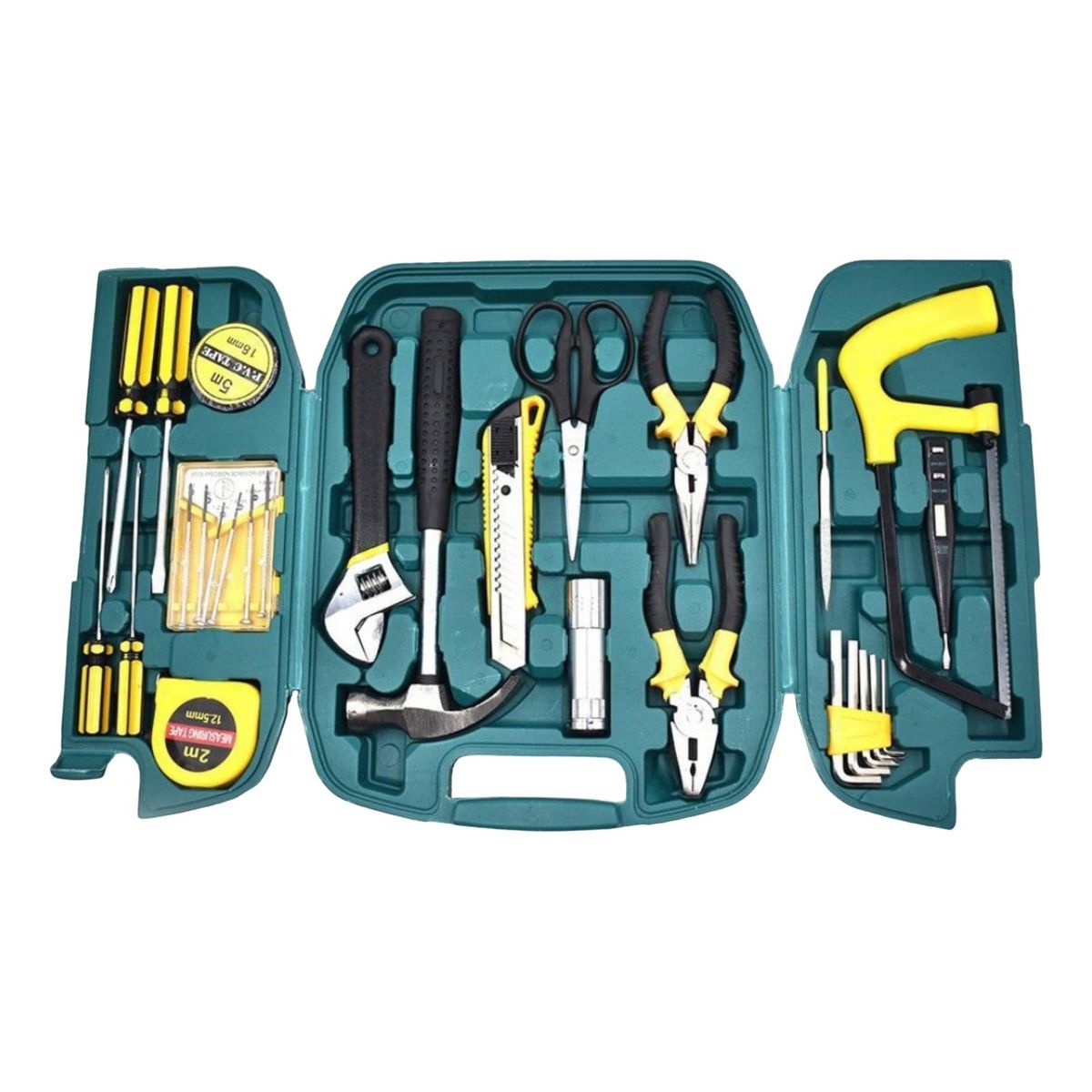 GENERICO - Juego Set Herramientas Llaves Alicates Mecanicas Carro Moto