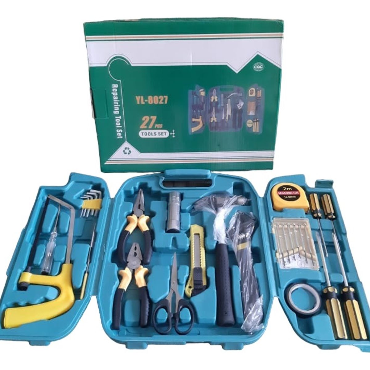 GENERICO - Juego Set Herramientas Llaves Alicates Mecanicas Carro Moto