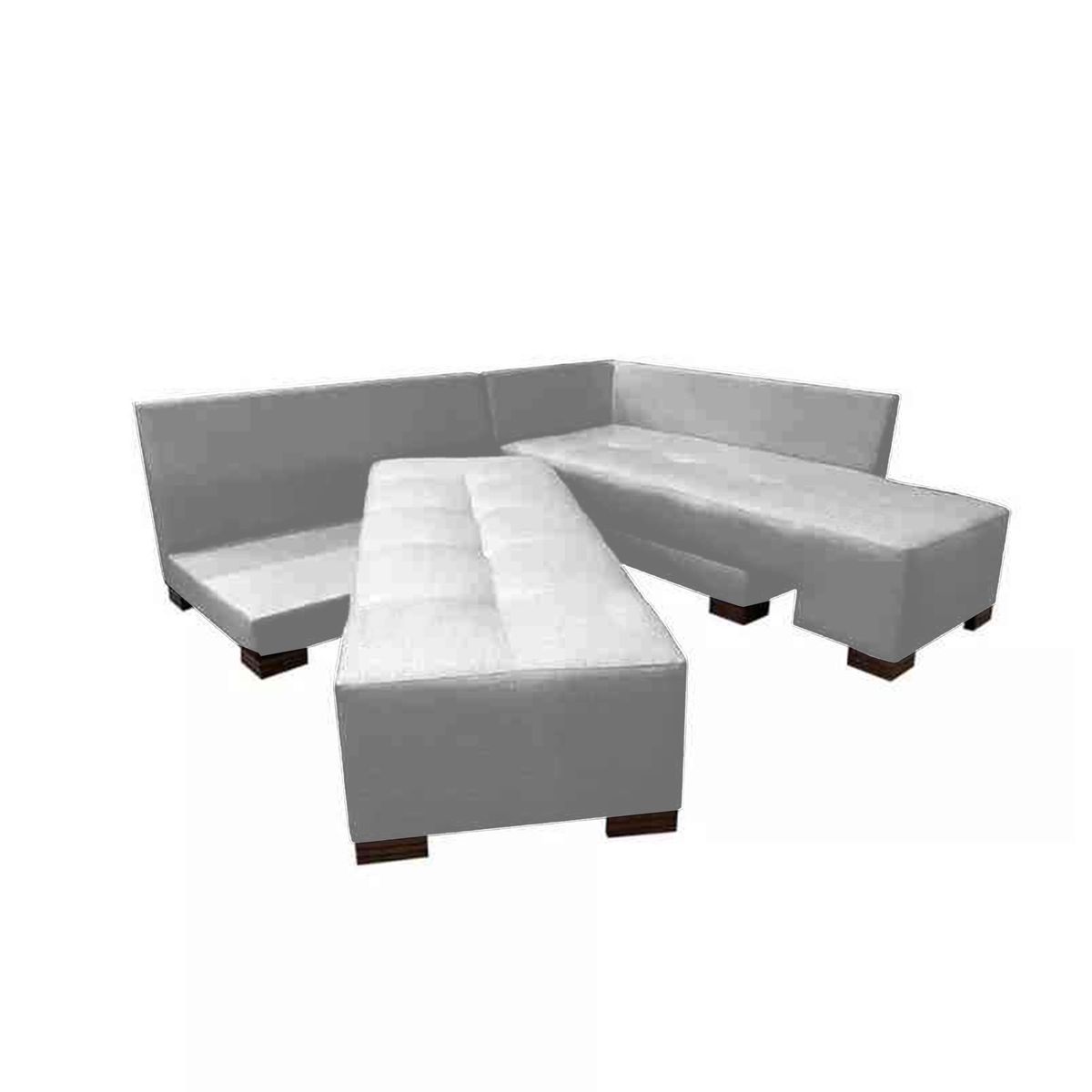 MAGIC CLASS - SALA MODULAR TRINITY ECOCUERO BLANCO