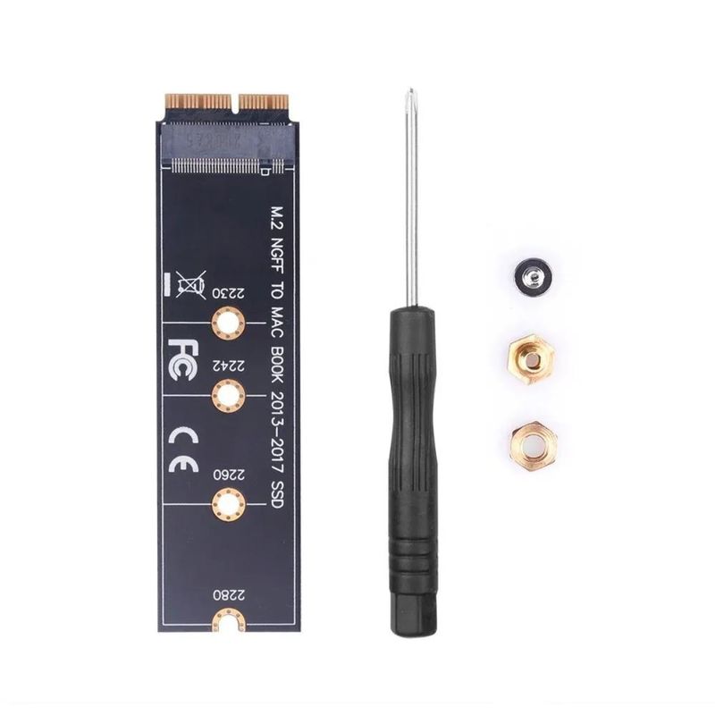 GENERICO - Adaptador M2 Nvme Ssd Para Macbook Air Pro 2013-2017