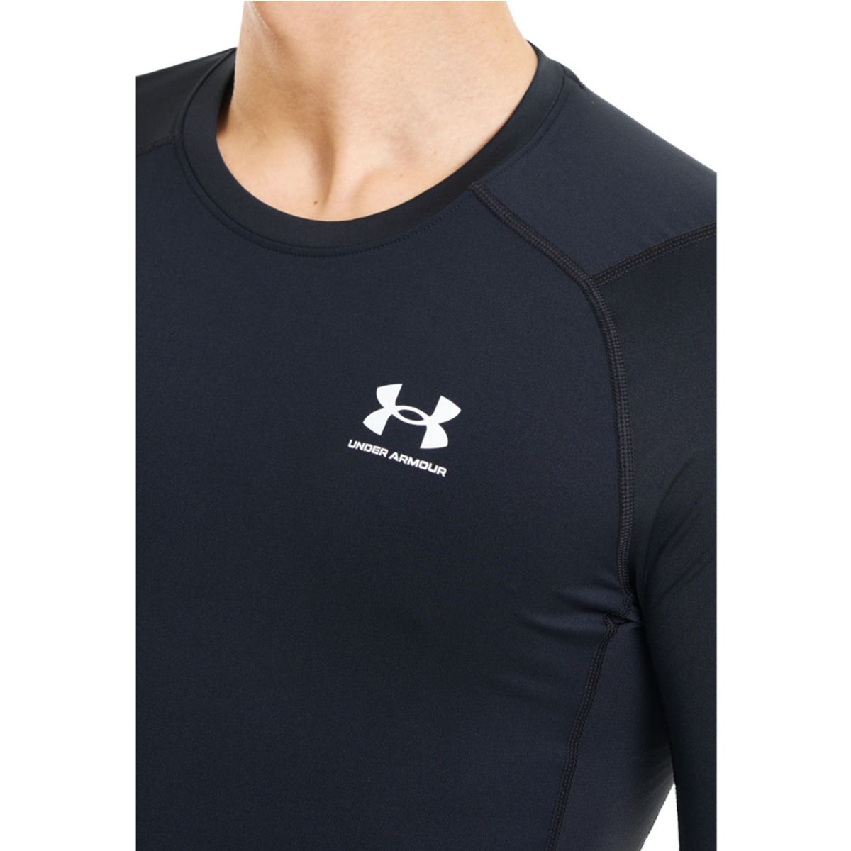 UNDER ARMOUR - Camiseta Hombre Under Armour HG ARMOUR COMP SS Negro UNDER ARMOUR