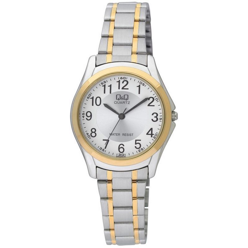 Q AND Q - Reloj Q&q Qyq Q207j404y Casual Acero Mujer Dama + Estuche_.