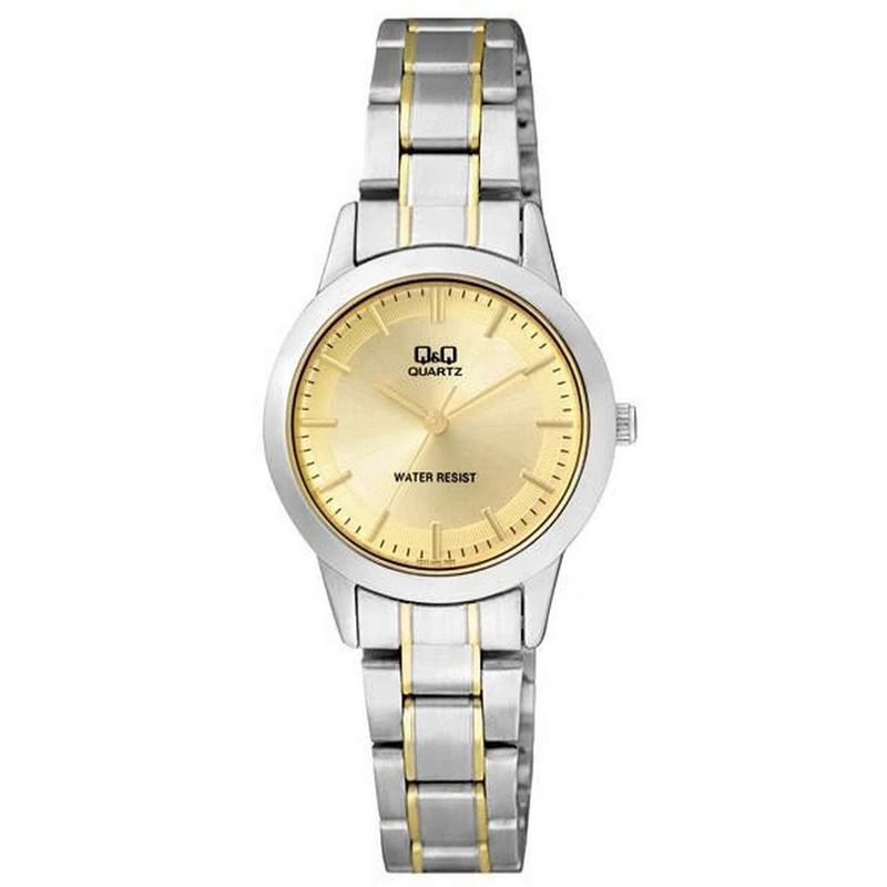 Q AND Q - Reloj Q&q Qyq Q947j400y Casual Acero Mujer Dama + Estuche_.