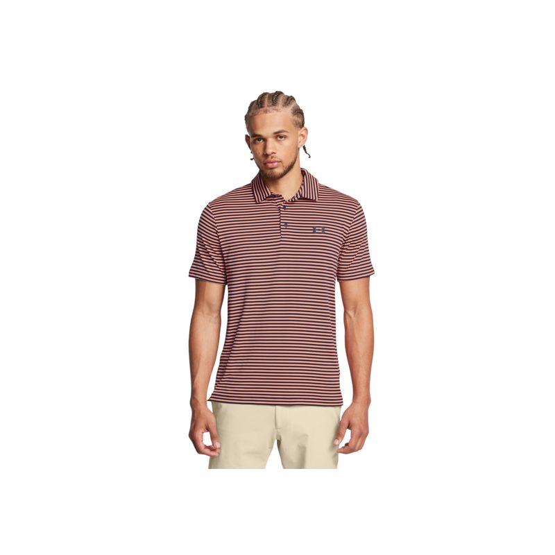 UNDER ARMOUR - Camisa UA Playoff 3.0 Stripe Hombre 1378676-423-NV0 UNDER ARMOUR