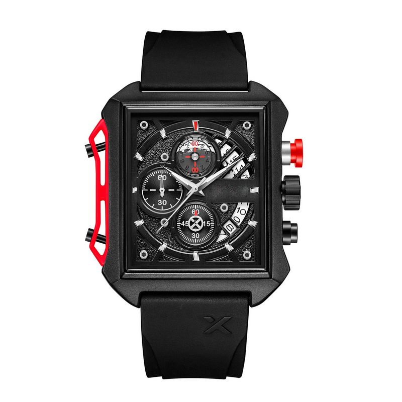 GFORCE - Reloj G-force Original H4089g Calendario Cuadrado + Estuche_.