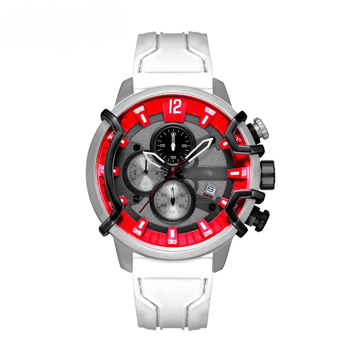GFORCE - Reloj G-force Original H3991g Calendario Deportivo + Estuche_.