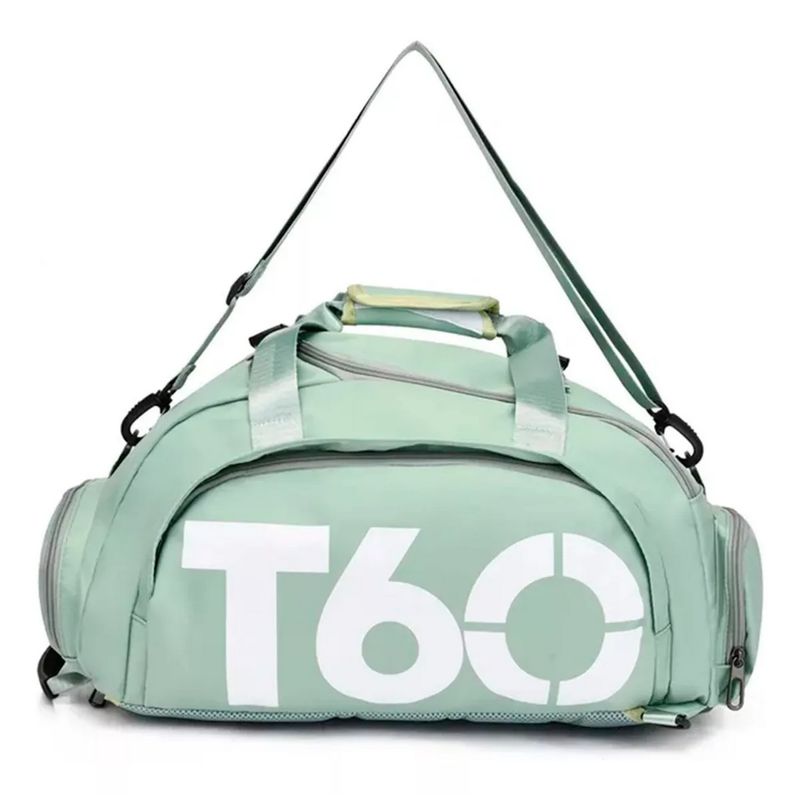 GENERICO - Morral Tipo Bolso Turquesa Deportivo Viajero T60 Unisex_.