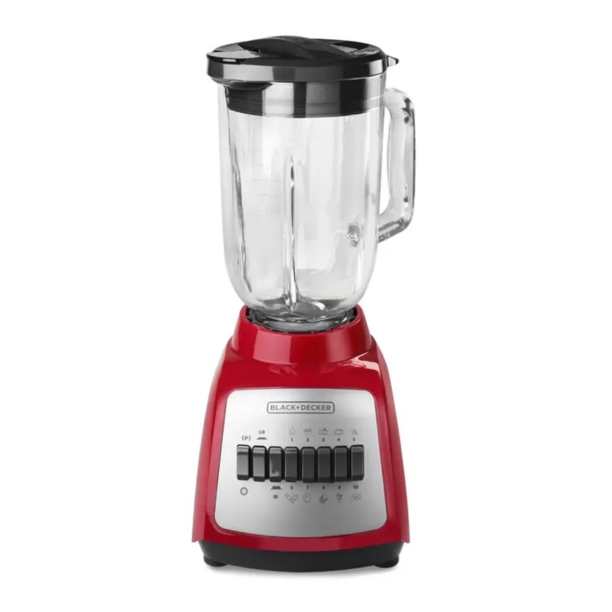 BLACK+DECKER - Licuadora BLACK+DECKER DuraPro BLBD210GR Rojo
