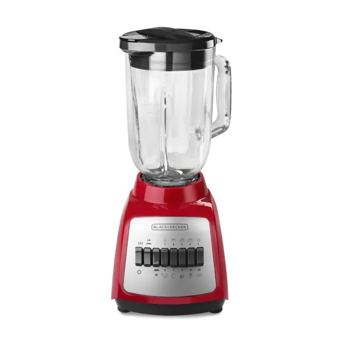 BLACK+DECKER - Licuadora BLACK+DECKER DuraPro BLBD210GR Rojo