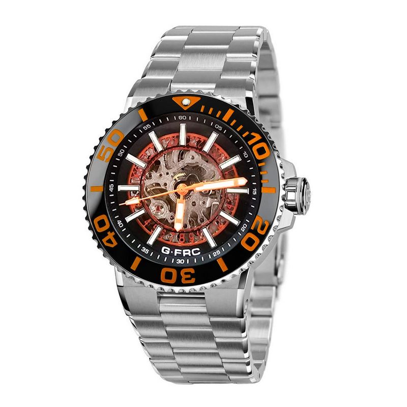 GFORCE - Reloj G-force At9813 Automatico Casual Hombre Acero +estuche_.