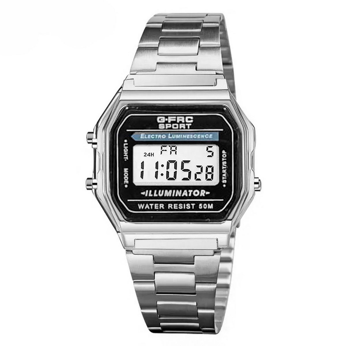 GFORCE - Reloj Dama G-force Mujer Digital Lady Acero A19148 + Estuche