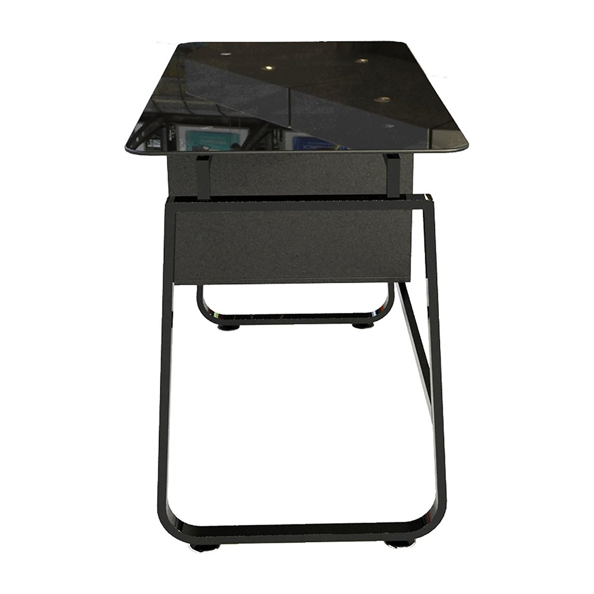 EASY - Escritorio rx- 1183 Vidrio Amplio 120x60cm Organizador con Gaveteros Fácil Ensamblaje Easy
