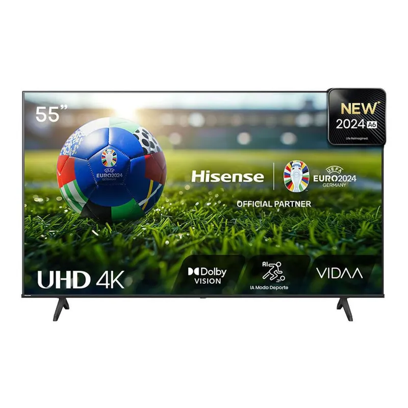 HISENSE - Televisor Hisense 55 pulgadas 4K Ultra HD Smart TV