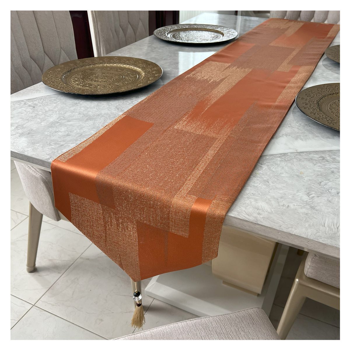 HOMETEX - CAMINO VALKA  NARANJA