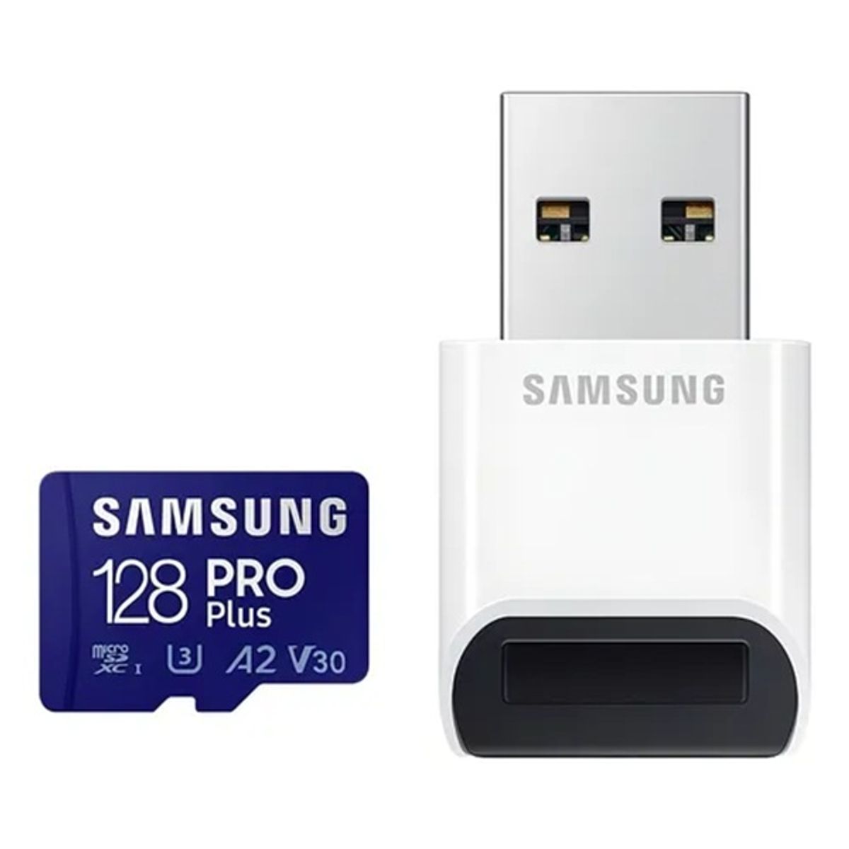 SAMSUNG - Samsung pro plus micro sd 128gb 180 mb/s + adaptador sd