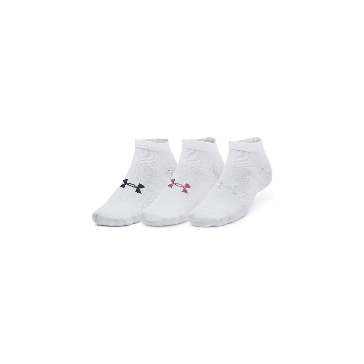 UNDER ARMOUR - Medias ESSENTIAL LW CUT 3PK Blanco UNISEX 1382958-100-022 UNDER ARMOUR