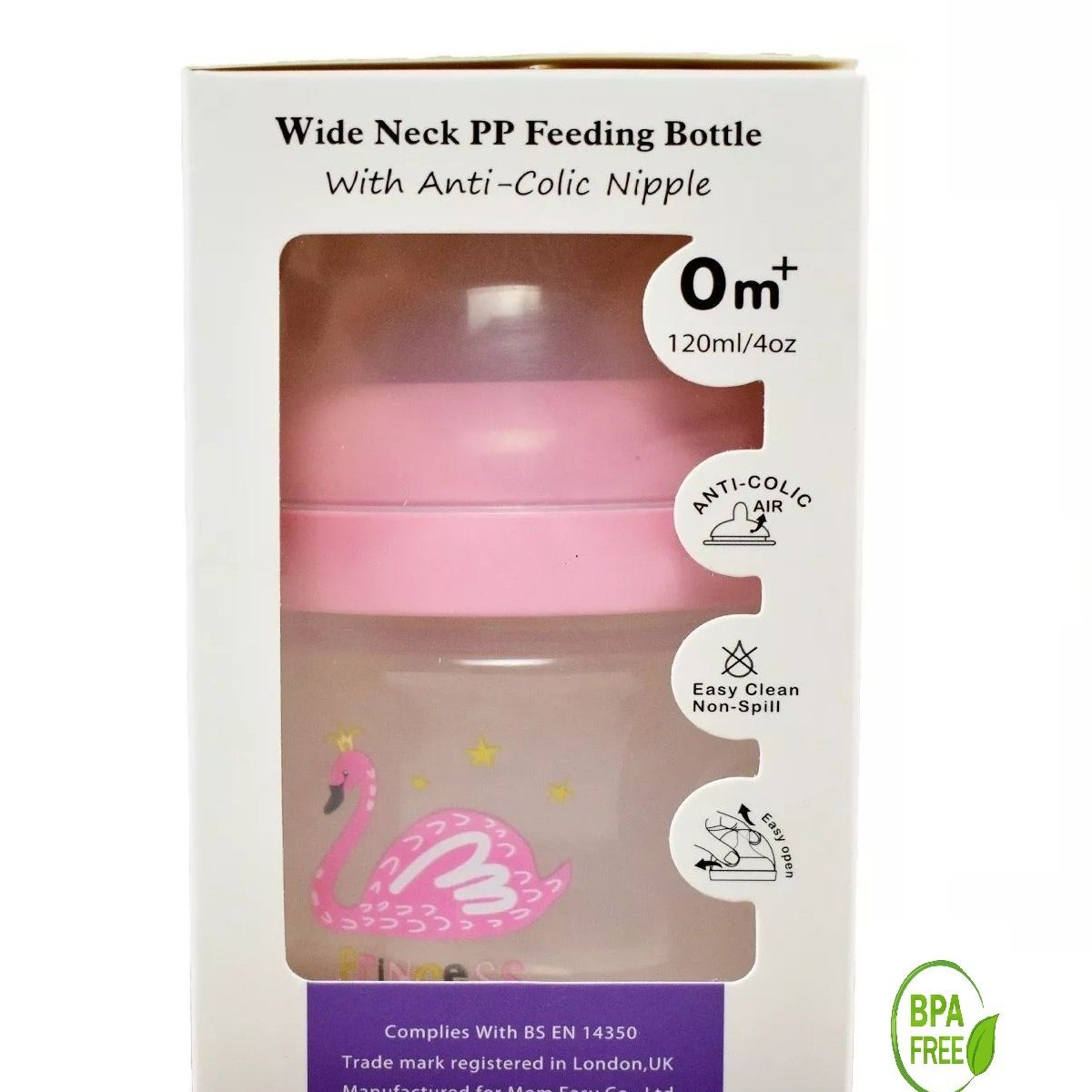 MUNDO BEBE - Tetero Anticólicos Antireflujo Para Bebé 4 Oz