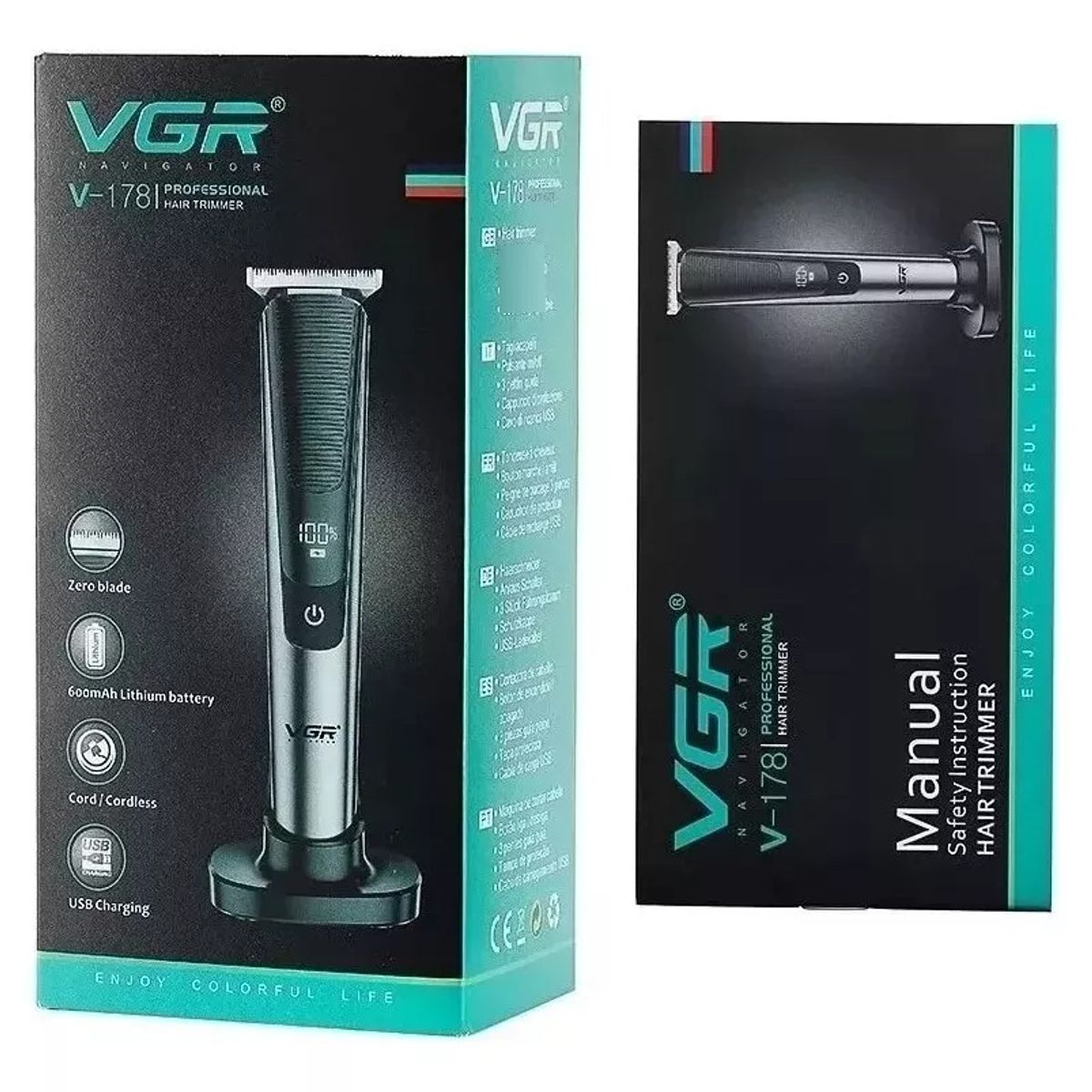 VGR - Maquina Patillera Barbera Profesional Vgr 178