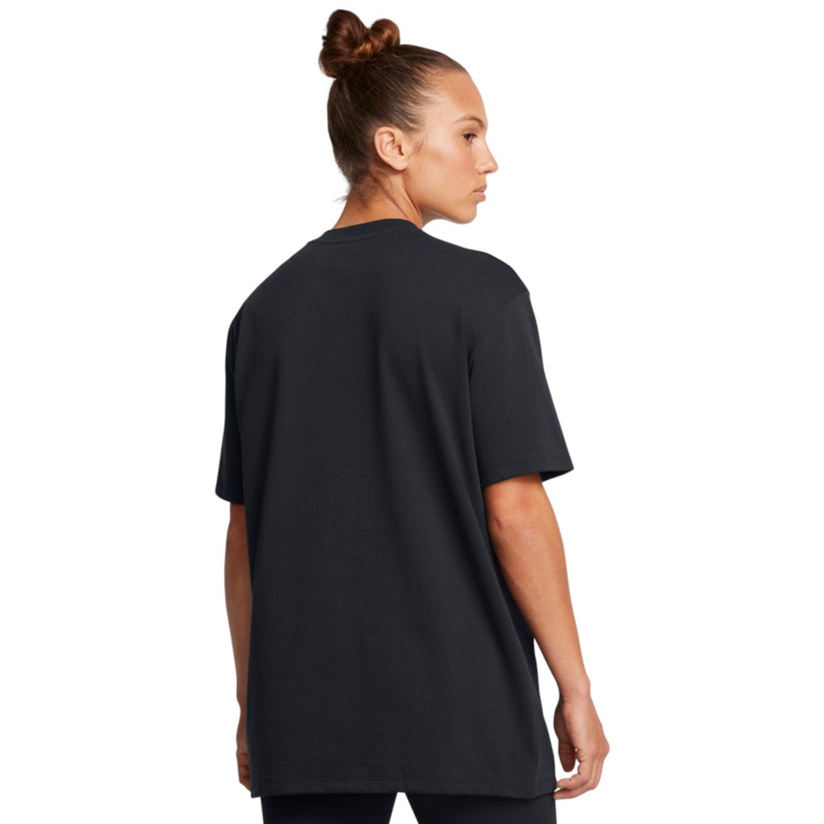 UNDER ARMOUR - Camiseta UA W HWOS FLOWER EMB SS Mujer 1386852-001-N11 UNDER ARMOUR