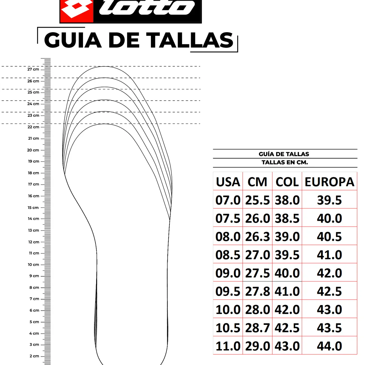 LOTTO - Guayo Lotto Beluna RB-H4 Cancha Cesped Natural Sintética Dura