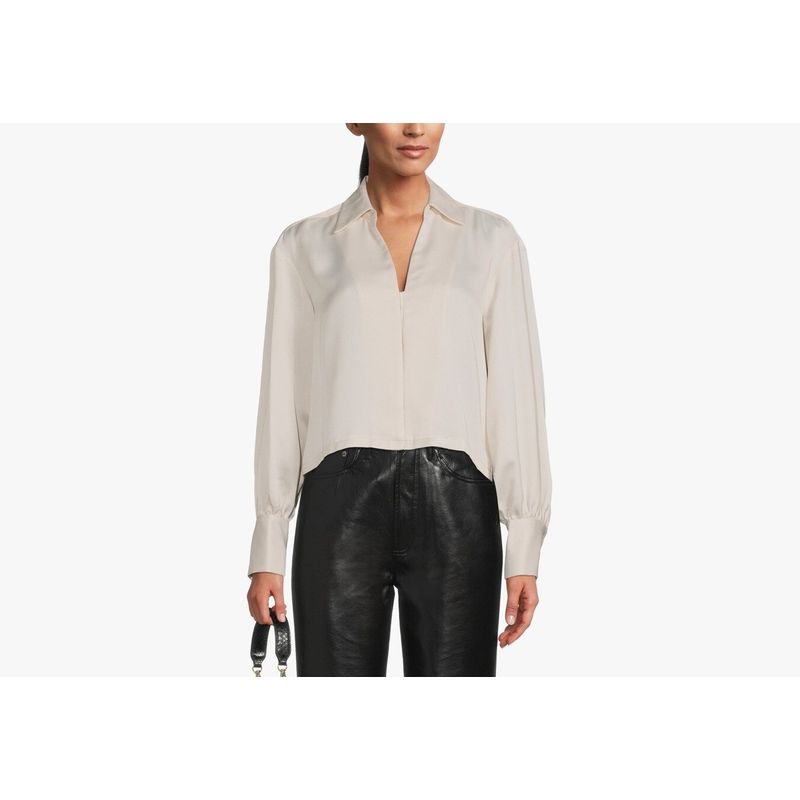 DKNY - Blusa Verano Dkny para Mujer Blanco