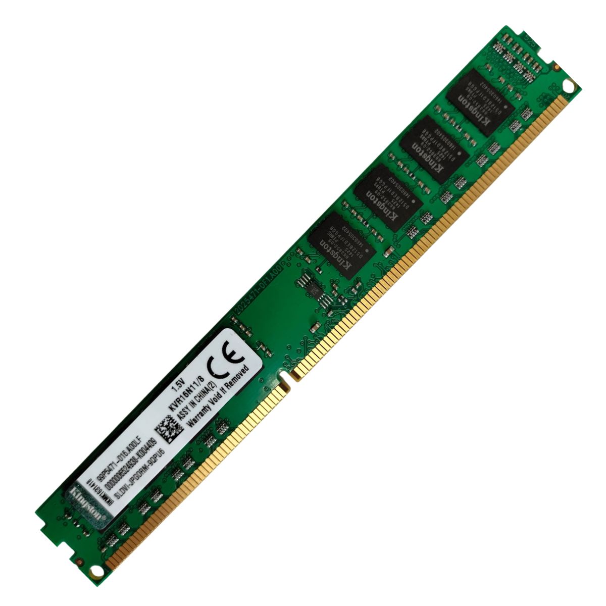 KINGSTON - Memoria Ram Ddr3 8gb 1600mhz Kingston Pc3-12800 Para Pc