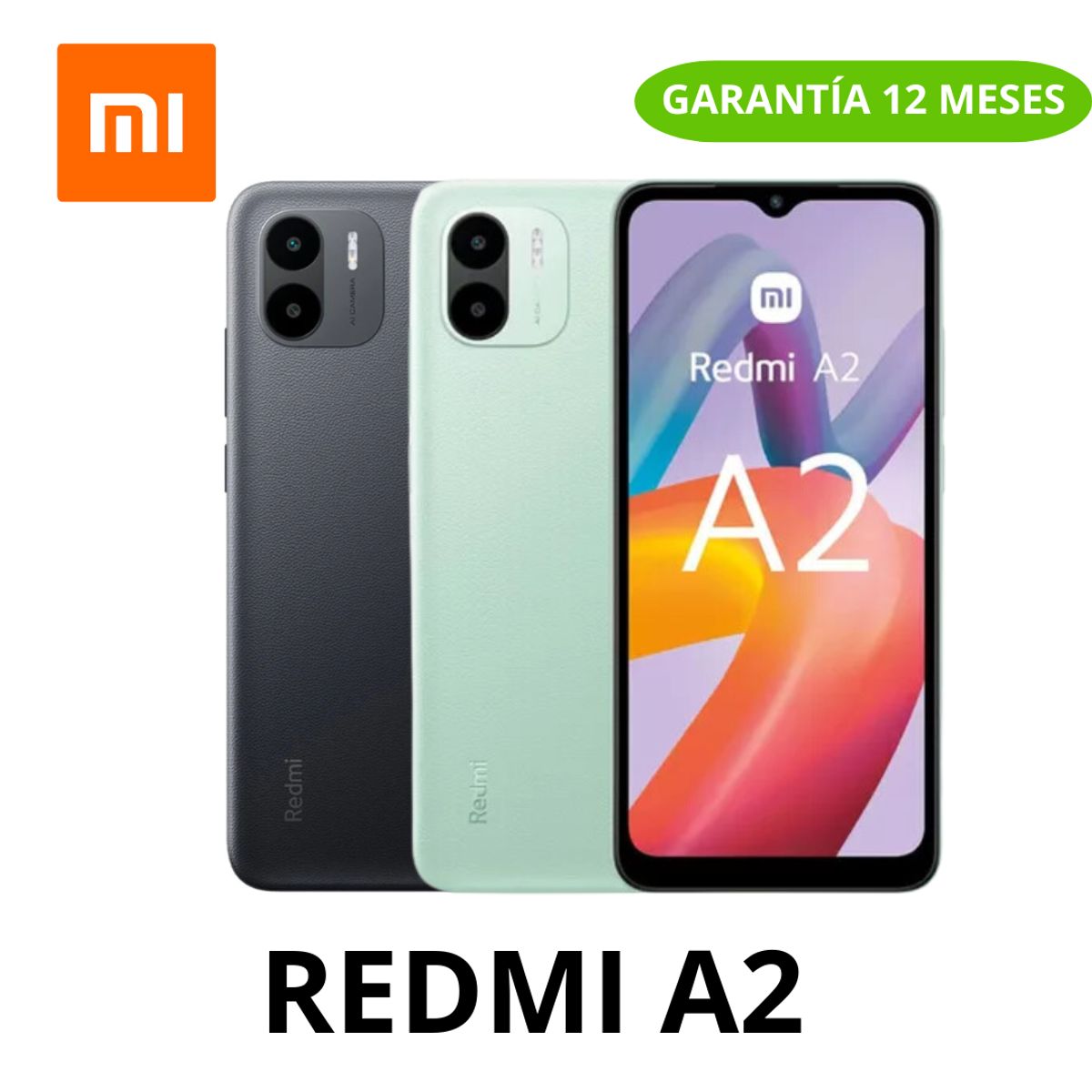 XIAOMI - Celular Xiaomi Redmi A2 Ram 2+2GB 64GB Green