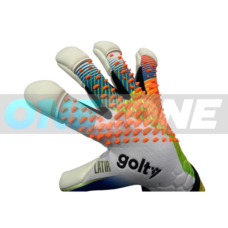 GOLTY - Guantes De Fútbol Golty Profesional Latir Corte Hibrido