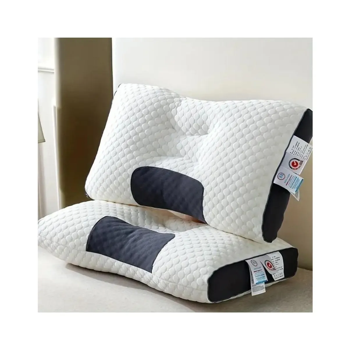 ZHOPI CO - Dos Almohadas Cervicales para Cuello