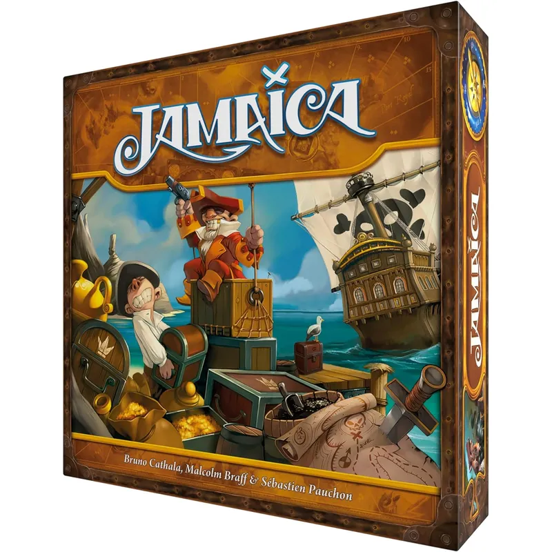 ASMODEE - Juego De Mesa De Estrategia Jamaica Para Adultos Niños