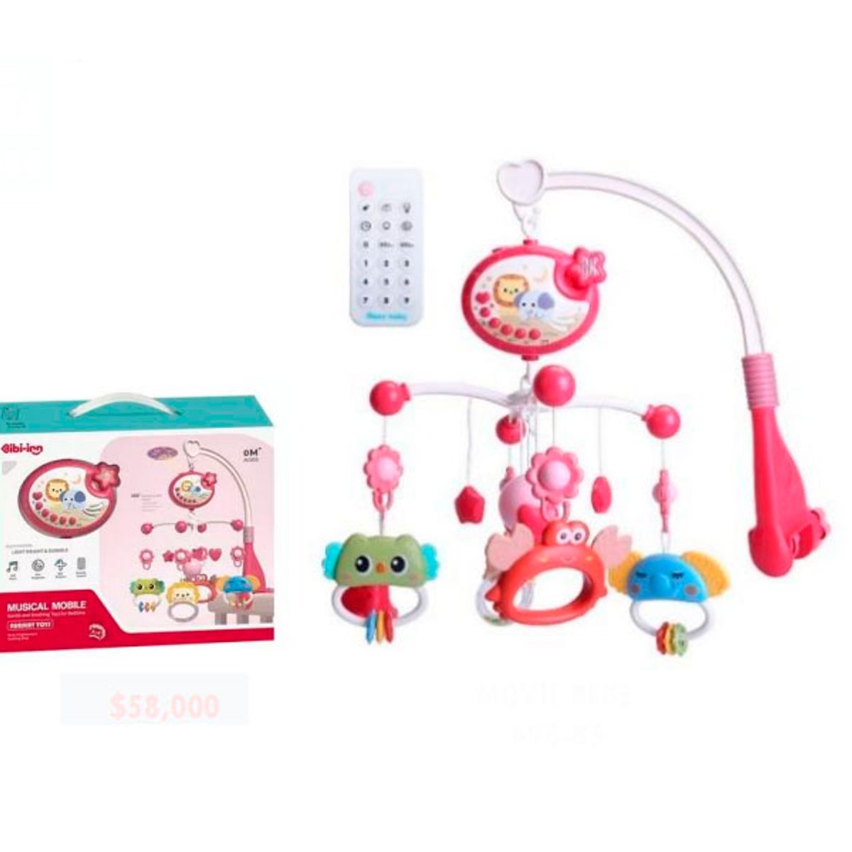 GENERICO - Móvil Musical Para Cuna Bebes