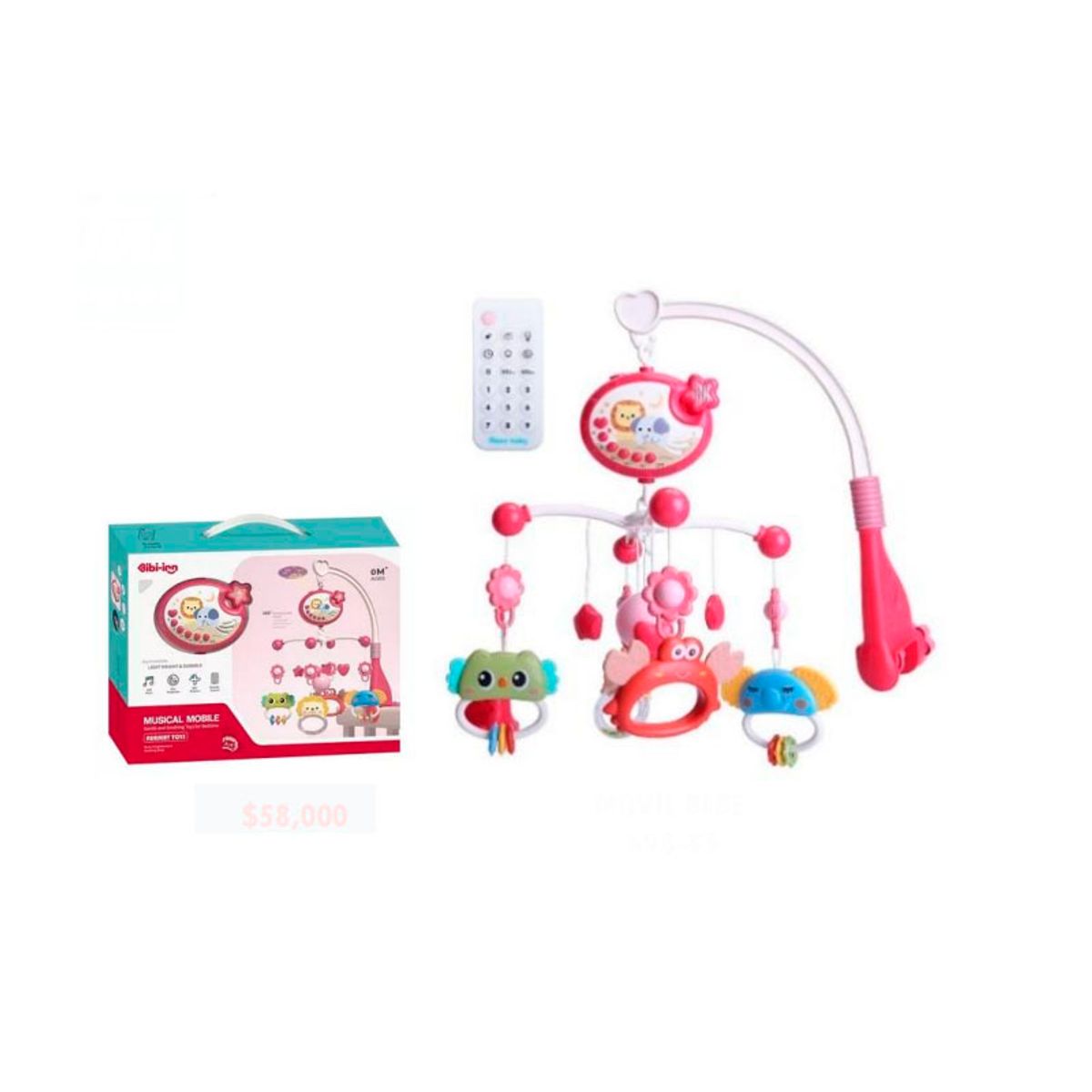 GENERICO - Móvil Musical Para Cuna Bebes