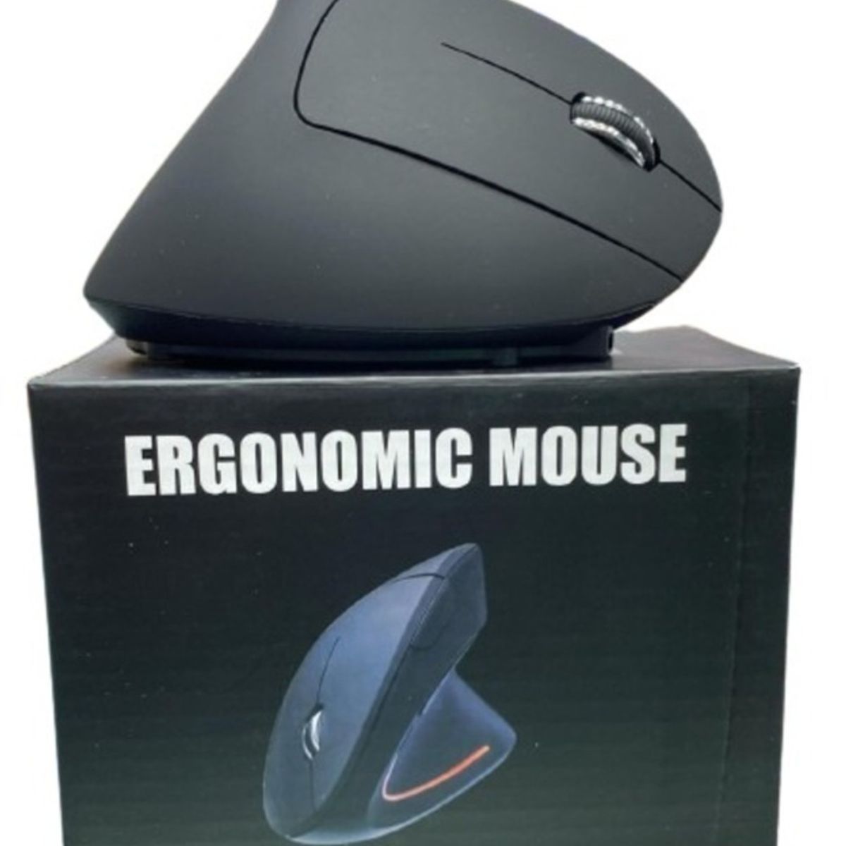 SHUNGA - Mouse Ergonómico Vertical Inalambrico 24g Recargable USB