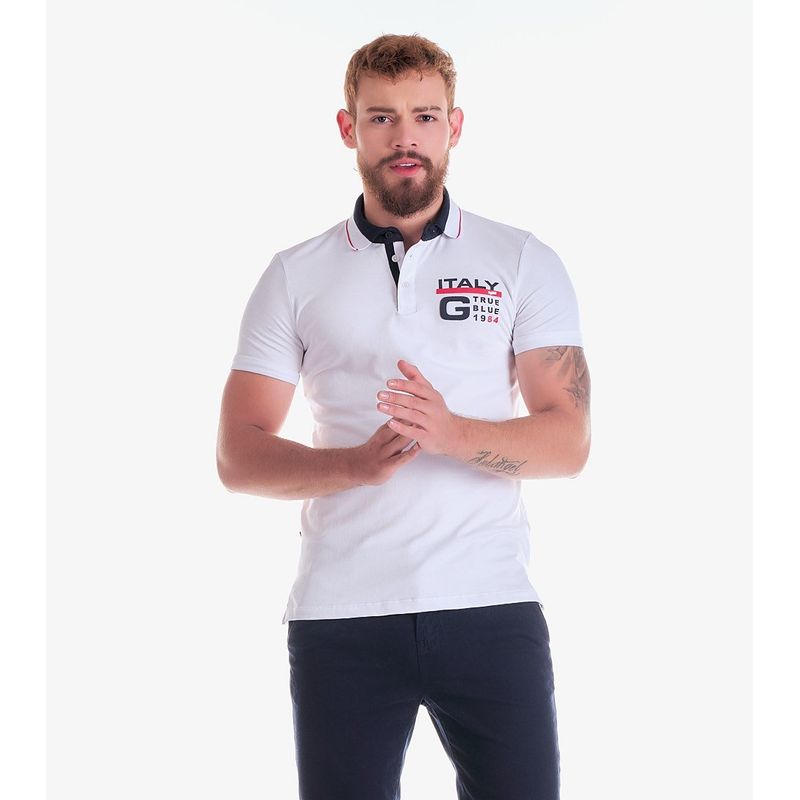GAS EVOLUTION JEANS - Polo para hombre gas.-