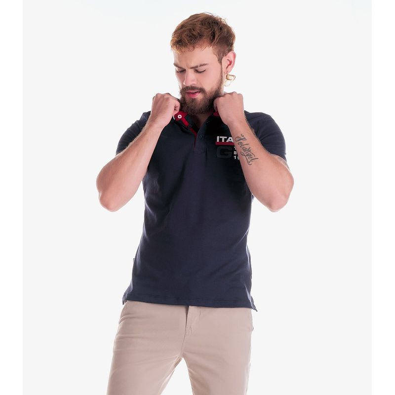 GAS EVOLUTION JEANS - Polo para hombre gas.-