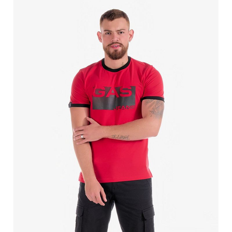 GAS EVOLUTION JEANS - Camiseta para hombre gas.-