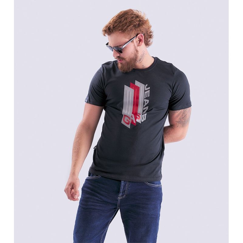 GAS EVOLUTION JEANS - Camiseta para hombre gas.-