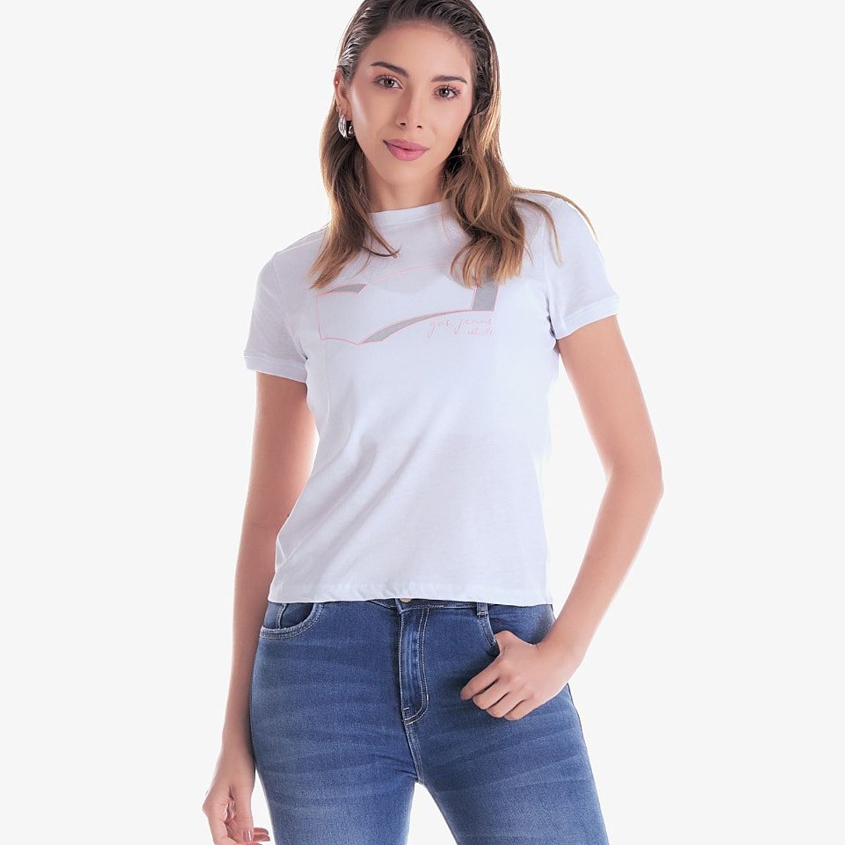 GAS EVOLUTION JEANS - Camiseta para mujer gas