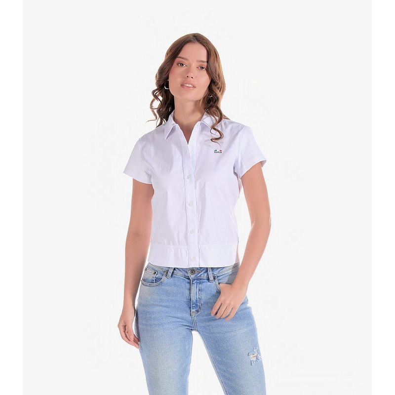 GAS EVOLUTION JEANS - Camisa para mujer gas.-