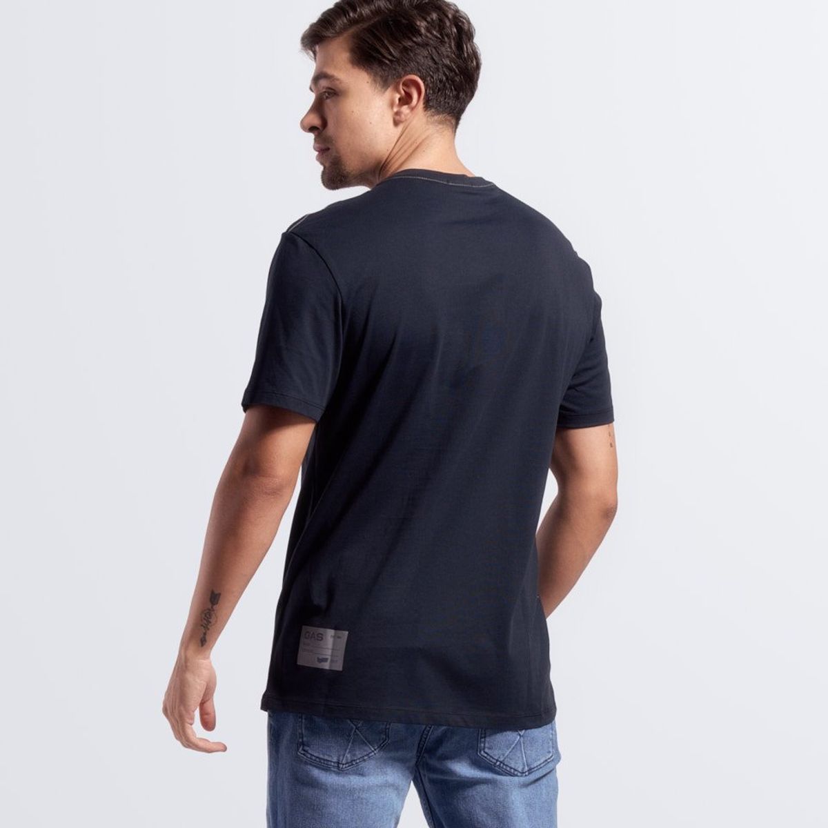 GAS EVOLUTION JEANS - Camiseta para hombre gas