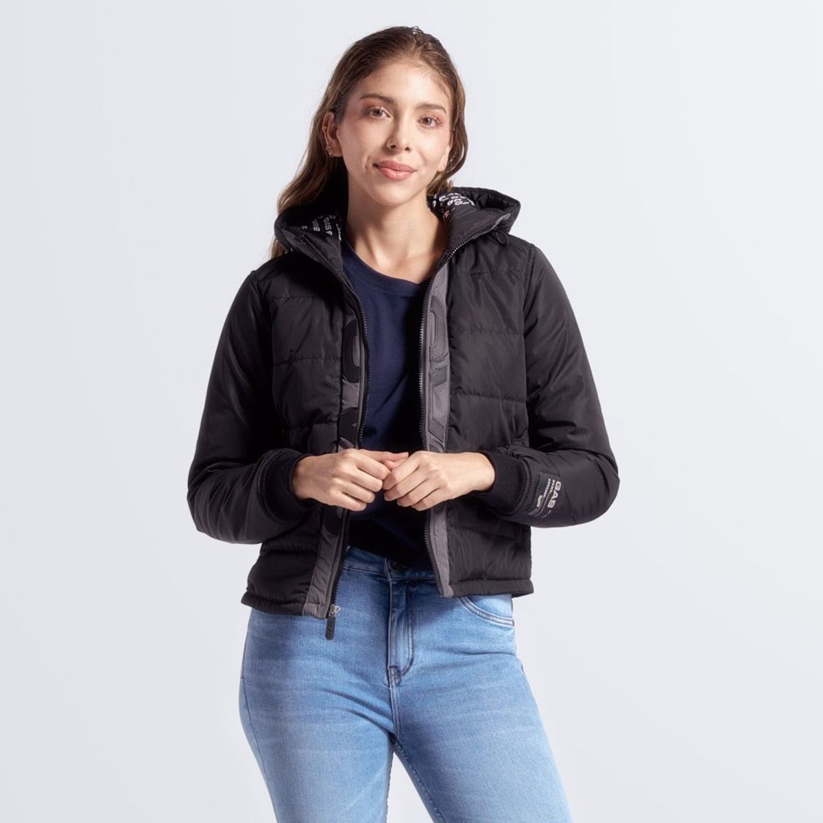 GAS EVOLUTION JEANS - Chaqueta para mujer gas.-