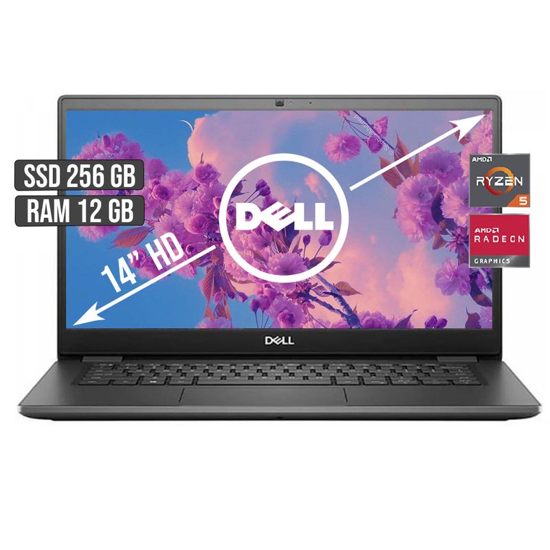 DELL - Portátil Dell Vostro 3405 AMD Ryzen 5 12GB RAM 256GB SSD 14"