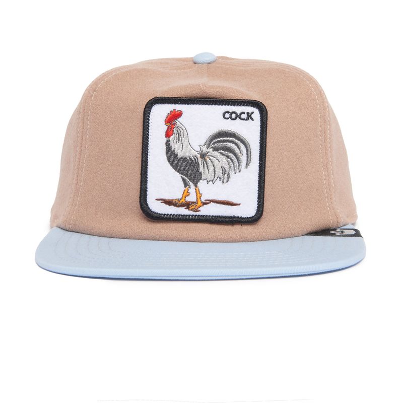 GOORIN BROS - GORRA GOORIN BROS ORIGINAL THE COCK  VISERA PLANA BEIGE