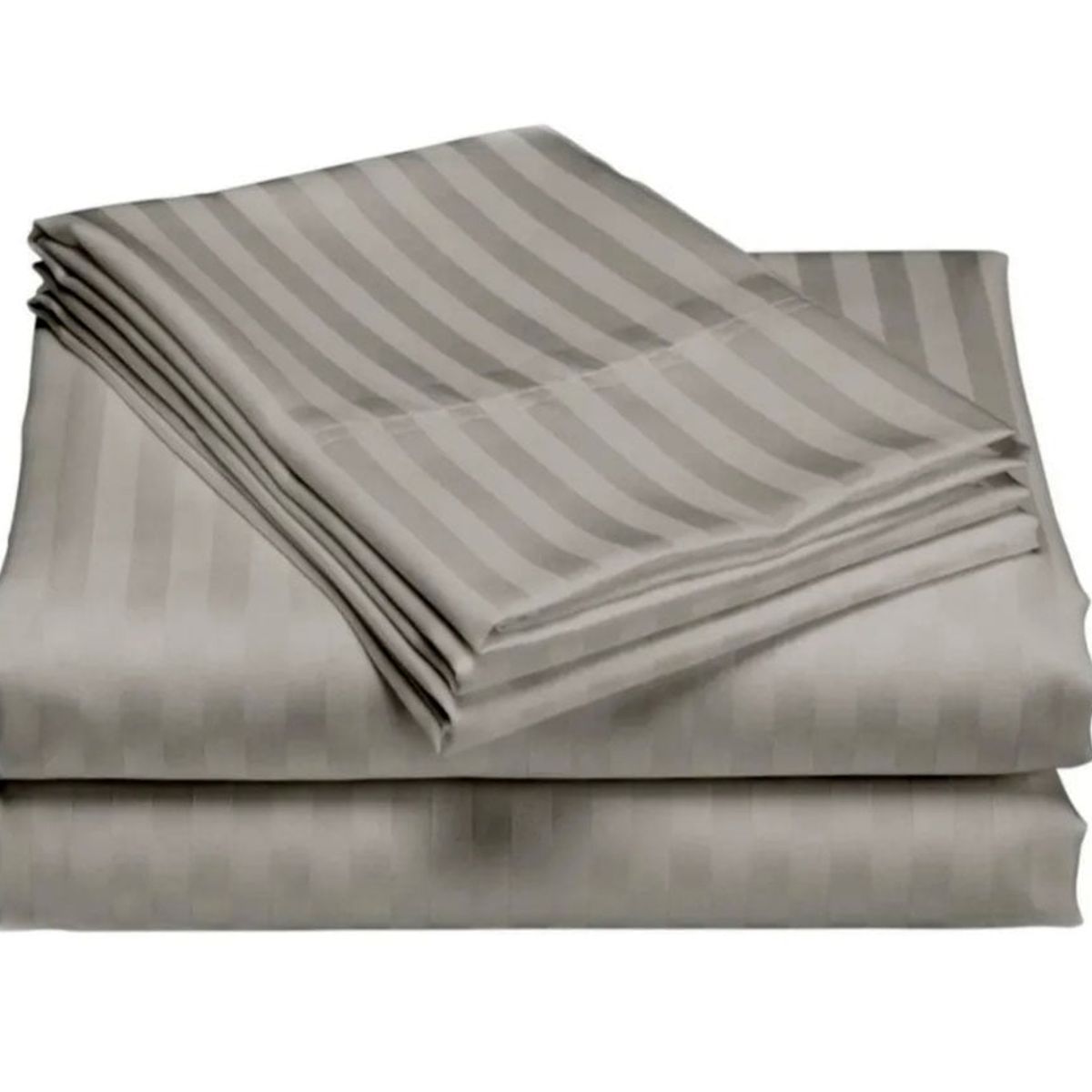 ZHOPI CO - Sabanas Doble Gris mas Dos  Almohadas Cervical de Cuello