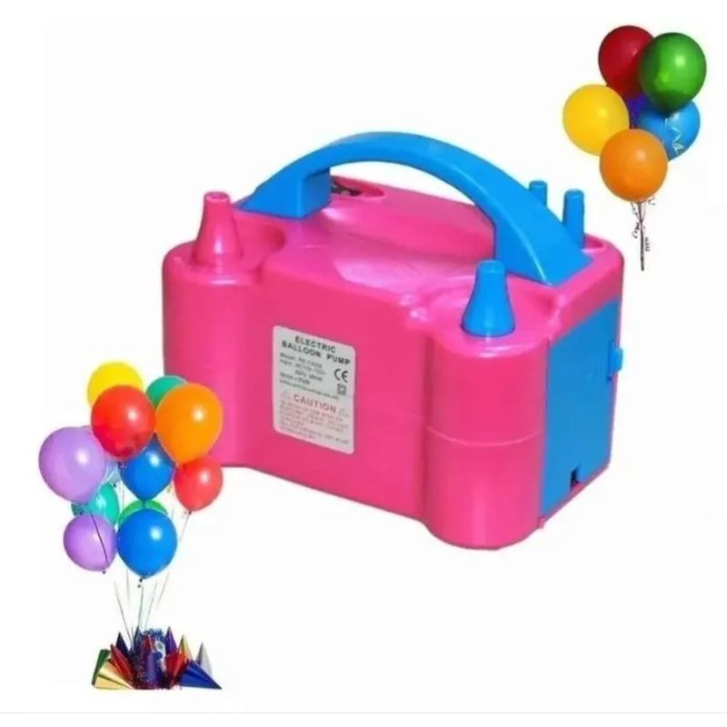 GENERICO - Inflador De Globos Electrico Bomba Rosado