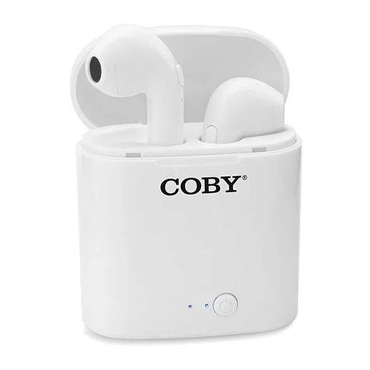 COBY - AURICULARES EARBUDS INALÁMBRICOS COBY BLANCOS COBY